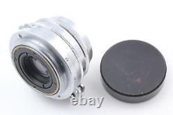 MINT withFinder, Case Canon 35mm f2.8 Lens LTM L39 Leica Screw Mount From JAPAN