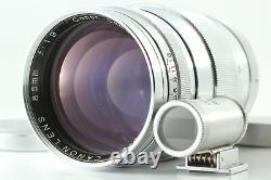 MINT with Finder Canon 85mm f1.9 Lens L39 Leica Screw Mount LTM From JAPAN