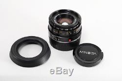 MInolta M-Rokkor 40mm F2 (EXcellent++++++) Leica M Mount