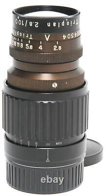 Meyer Goerlitz 2.8/100mm Trioplan for Leica M mount modified in the professional