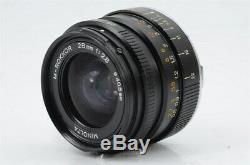 Minolta M Rokkor 28mm F2.8 Leica M mount for CL CLE Good from Japan (06-W43)