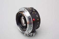Minolta M-Rokkor-QF 40mm f/2 F2 Lens, Black, For Leica M Mount 40/2