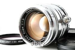 Mint Canon L 50mm F1.8 Silver LTM L39 Leica Screw Mount Lens from Japan #ab06