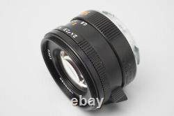 Mint Leica Summarit-M 50mm f/2.4. E46 Lens, 50mm, Black 11680 For M Mount