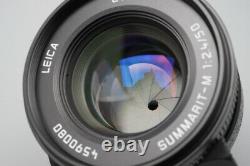 Mint Leica Summarit-M 50mm f/2.4. E46 Lens, 50mm, Black 11680 For M Mount