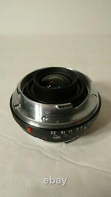 Mint Voigtlander 35mm F/2.5 Color Skopar Lens Leica M Mount Summmarit M9 M10-r