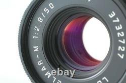 Mint+++ in Box? Leica Elmar-M 50mm f/2.8 Black E39 M Mount Lens From Japan