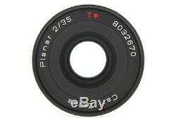 Ms-optics Custom! Mintcarl Zeiss Planar 35mm F2 T Black Lens Leica M Mount