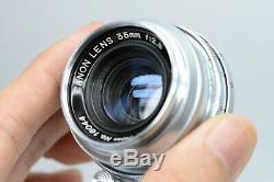 NEAR MINT++ CANON 35mm f/2.8 Lens for Leica L Screw Mount L39 LTM from Japan