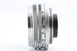 NEAR MINT? Canon 28mm f/2.8 Wide Lens LTM L39 Leica Screw Mount From JAPAN 2490