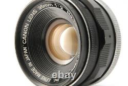 NEAR MINT Canon 35mm F/2 L39 LTM Leica Screw Mount Wide Angle Lens From Japan