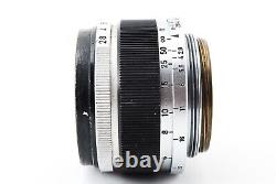 NEAR MINT Canon 35mm f/2.8 Leica Screw Mount L39 Lens Black From JAPAN #TA-390