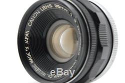 NEAR MINT++Canon 35mm f/2 Lens Screw mount Leica LTM L39 Free Shipping 291