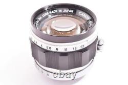 NEAR MINT Canon 50mm f/1.4 Leica L39 LTM Screw Mount MF Lens From JAPAN