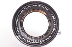 NEAR MINT Canon 50mm f/1.4 Leica L39 LTM Screw Mount MF Lens From JAPAN