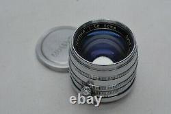 NEAR MINT Canon Serenar 50mm f/1.8 Leica Screw L39 LTM Mount JAPAN #3053