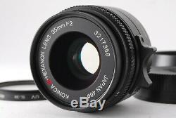 NEAR MINT Konica M-Hexanon 35mm f/2 Lens for Leica M Mount from japan #379