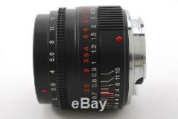 NEAR MINT Konica M-Hexanon 35mm f/2 Lens for Leica M Mount from japan #379