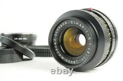 NEAR MINT Leica Leitz Elmarit-R 35mm f/2.8 3 Cam with Mount Adapter From Japan