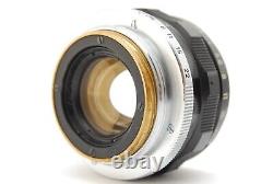 NEAR MINT++ with Case Canon 35mm f2 MF Lens LTM L39 Leica Screw Mount From JAPAN