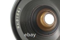 NEAR MINT- with Hood AVENON L 28mm f/3.5 Black L39 Leica Screw Mount from Japan