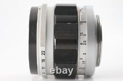 NEAR MINT with Hood Canon 50mm f/1.4 Lens LTM L L39 Leica Screw Mount From JAPAN