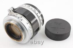 NEAR MINT with Hood Canon 50mm f/1.4 Lens LTM L L39 Leica Screw Mount From JAPAN