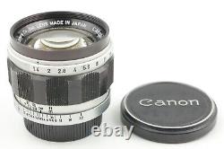 NO HAZE? EXC+++++? Canon 50mm f/1.4 Lens L39 Leica Screw Mount LTM from JAPAN