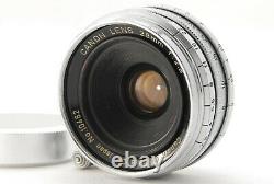 N MINTCanon 28mm f/2.8 Lens Leica Screw Mount LTM L39 From JAPAN