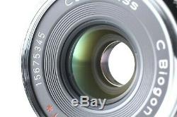 N MINT++ BOXEDCarl Zeiss C Biogon T 35mm F2.8 ZM Black For Leica M Mount JP