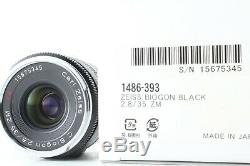 N MINT++ BOXEDCarl Zeiss C Biogon T 35mm F2.8 ZM Black For Leica M Mount JP