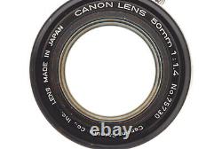 N MINT+++? CANON 50mm f/1.4 MF Lens Leica L39 LTM L Mount From JAPAN