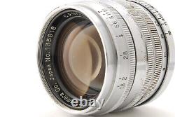 N MINT+++? CANON 50mm f/1.8 MF Lens Leica L39 LTM L Mount Silver Lens From JAPAN