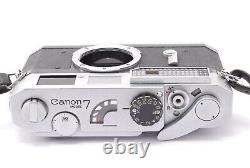 N MINT+++ CLA'D? Canon 7 Rangefinder LTM Leica L39 Screw Mount Lens JAPAN