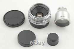N-MINT++ Canon 28mm f2.8 L39 LTM Leica Screw Mount M39 withviewfinder JAPAN B824