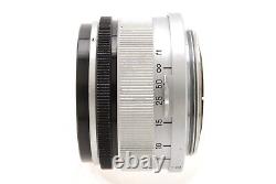 N MINT+++? Canon 35mm f/1.8 MF Lens LTM L39 Leica L Screw Mount From JAPAN