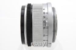 N MINT? Canon 35mm f/1.8 MF Lens LTM L39 Leica L Screw Mount Lens From JAPAN