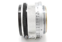 N MINT+++? Canon 35mm f/1.8 Silver LTM L39 Leica L Screw Mount Lens From JAPAN
