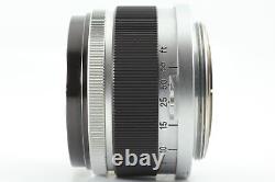 N. MINT Canon 35mm f/2.8 Wide Angle Lens LTM L39 Leica Screw Mount From JAPAN