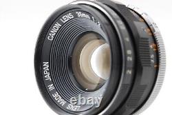 N MINT+++? Canon 35mm f/2 MF Lens LTM L39 Leica L Screw Mount From JAPAN