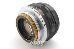 N MINT+++? Canon 35mm f/2 MF Lens LTM L39 Leica Screw Mount From JAPAN