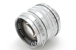 N MINT+++? Canon 50mm f/1.8 Silver LTM L39 Leica L Screw Mount Lens From JAPAN