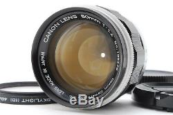 N MINT Canon M39 L39 LTM Leica Screw Mount 50mm f1.4 MF Lens from JAPAN 8742N