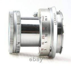 N. MINT? Leica Leitz Wetzlar Elmar 50mm f/2.8 Chrome Lens for M mount Camera JPN