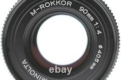 N MINT+++? Minolta M Rokkor 90mm f/4 Lens For CL CLE Leica M Mount from JAPAN