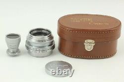 N MINT in Case withFinder Canon 35mm F2.8 LTM L39 Leica Screw Mount From JAPAN