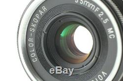 N MINT+ withHoodVoigtlander Color Skopar 35mm f2.5 MC Leica L39 Screw Mount JPN