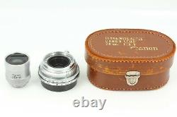 N MINT+++ with Finder? Canon 28mm f/3.5 L39 LTM Leica Screw Mount Lens From Japan