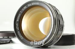 N MINT with Hood Canon 50mm f/0.95 Dream Lens for Leica M Mount Cap From JAPAN