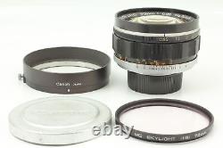 N MINT with Hood Canon 50mm f/0.95 Dream Lens for Leica M Mount Cap From JAPAN